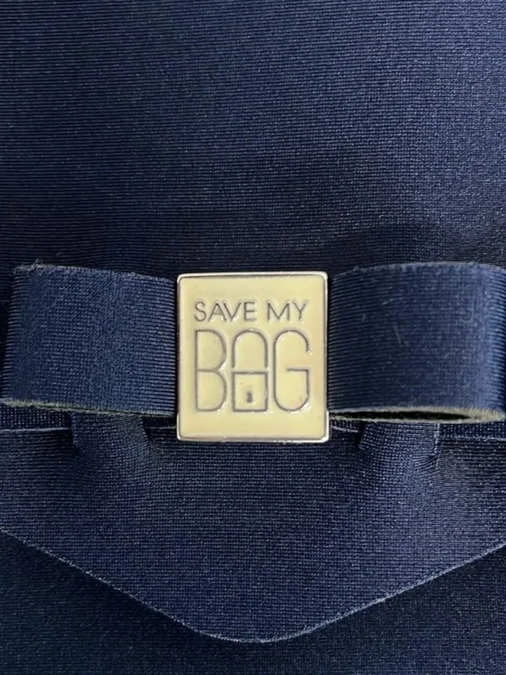 SAVE MY BAG S40PR Dark Navy Polyamide Polyurethane Polyether Tote Bag